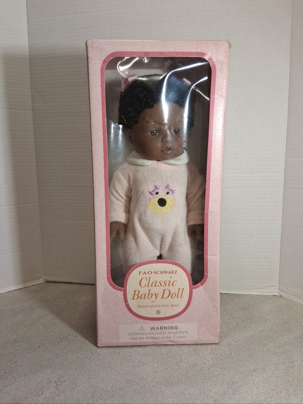 Vintage F-A-O Schwarz Classic Black Baby Doll
